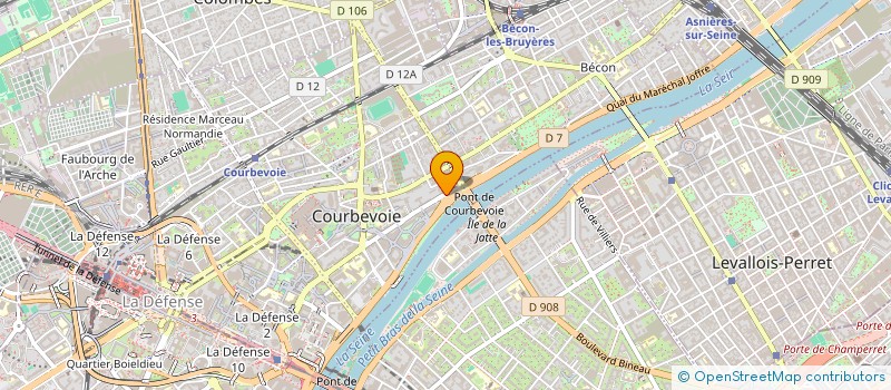 localisation de l'entreprise MONSIEUR SACHA WEIZMAN à COURBEVOIE