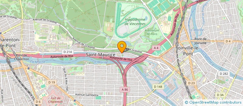 localisation de l'entreprise MONSIEUR SACHA ZNATY  SAINT-MAURICE