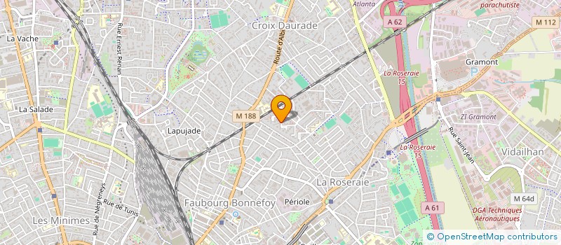 localisation de l'entreprise MONSIEUR SACHAK LONG à TOULOUSE