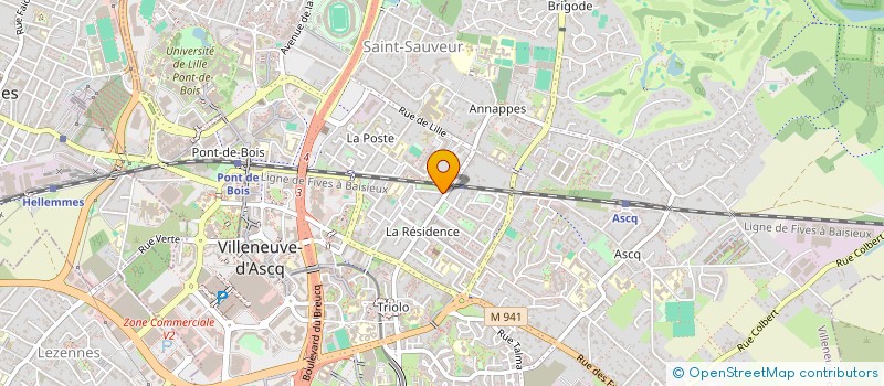 localisation de l'entreprise MONSIEUR SACID NOURIBASIRAT à VILLENEUVE-D'ASCQ