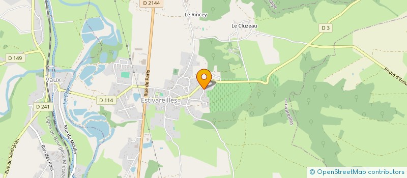 localisation de l'entreprise MONSIEUR SACKO SIDIBE  ESTIVAREILLES