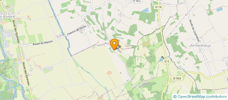 localisation de l'entreprise MONSIEUR SACO REINHARD  LABATUT-RIVIERE