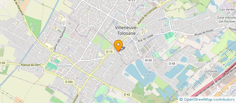 localisation de l'entreprise MONSIEUR SACOUBA BADJI à VILLENEUVE-TOLOSANE