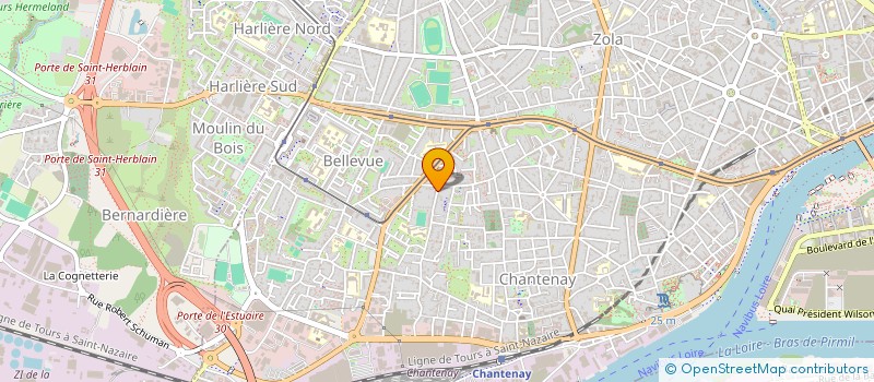 localisation de l'entreprise MONSIEUR SADA BA à NANTES