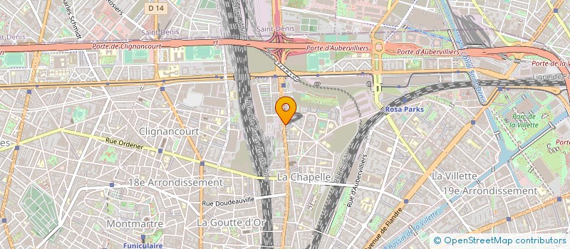 localisation de l'entreprise MONSIEUR SADA DEMBELE  PARIS