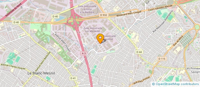 localisation de l'entreprise MONSIEUR SADA LAMINE DIALLO à AULNAY-SOUS-BOIS