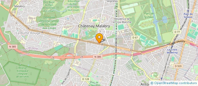 localisation de l'entreprise MONSIEUR SADA THIAM  CHATENAY-MALABRY