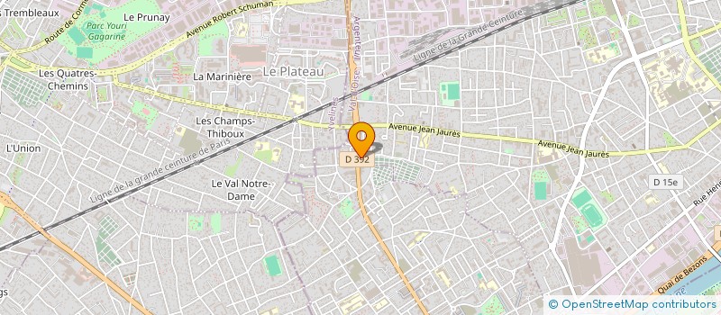 localisation de l'entreprise MONSIEUR SADAM BELKHETOUAT  ARGENTEUIL