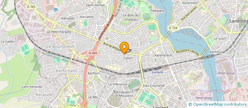 localisation de l'entreprise MONSIEUR SADAM MOMAND  LORIENT