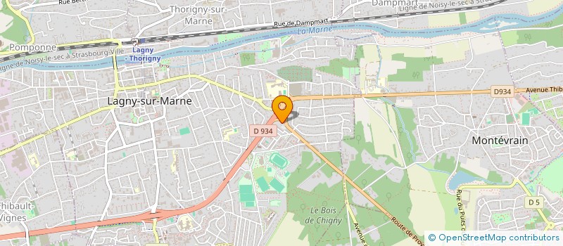 localisation de l'entreprise MONSIEUR SADAM SAFI  LAGNY-SUR-MARNE