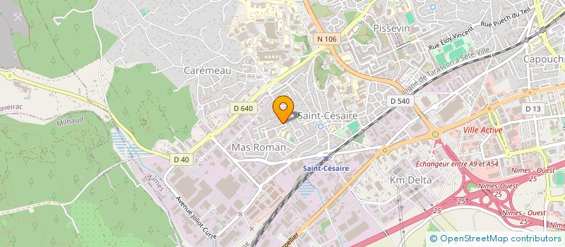 localisation de l'entreprise MONSIEUR SADAME CHAABANI  NIMES