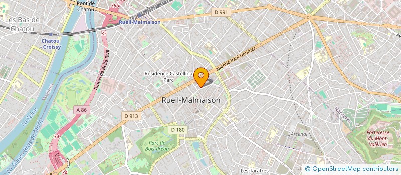 localisation de l'entreprise MONSIEUR SADANAND KESRI à RUEIL-MALMAISON