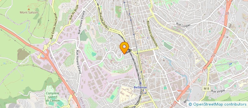 localisation de l'entreprise MONSIEUR SADAQAT AMINI  SAINT-ETIENNE