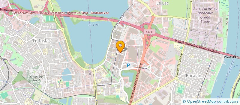 localisation de l'entreprise MONSIEUR SADDAM BELARADJ  BORDEAUX