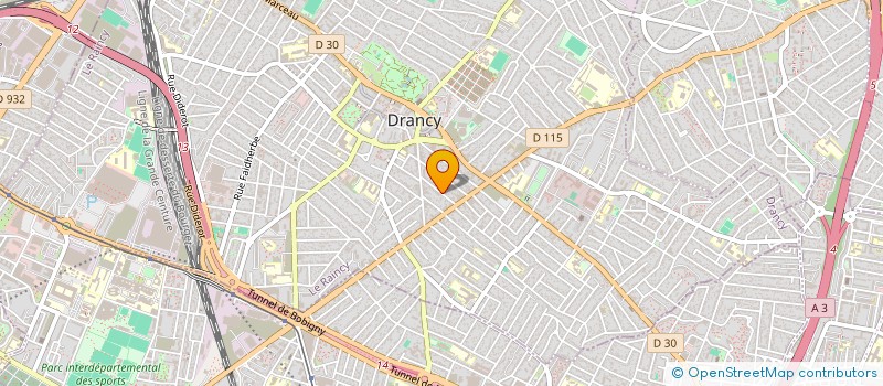 localisation de l'entreprise MONSIEUR SADDAM BOUYAHMED  DRANCY