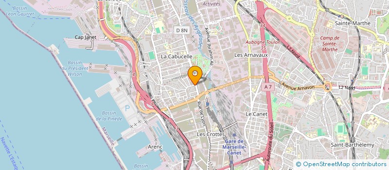 localisation de l'entreprise MONSIEUR SADDAM CHELLI à MARSEILLE