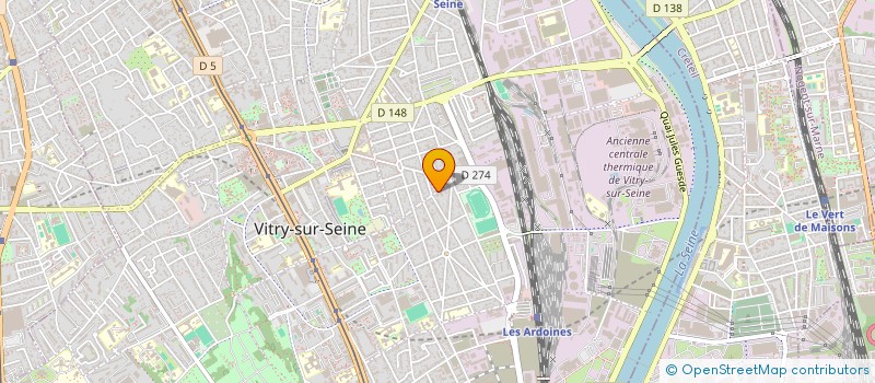 localisation de l'entreprise MONSIEUR SADDEK BAHLOULI à VITRY-SUR-SEINE