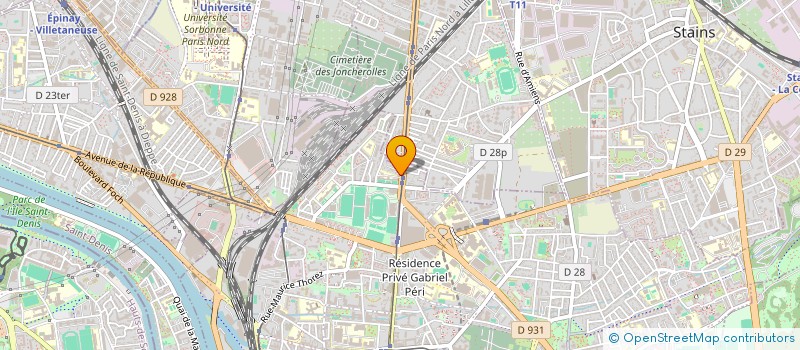 localisation de l'entreprise MONSIEUR SADDEK TAKARIT à SAINT-DENIS
