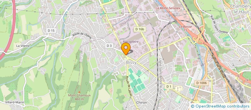 localisation de l'entreprise MONSIEUR SADDEM CHADLI  CHAMBERY