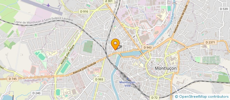 localisation de l'entreprise MONSIEUR SADDEM GASSMI  MONTLUCON