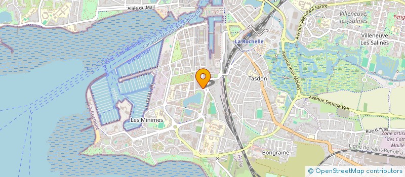 localisation de l'entreprise MONSIEUR SADEG MOHAMMED IBRAHIM  LA ROCHELLE