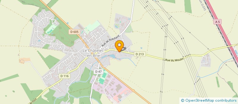 localisation de l'entreprise MONSIEUR SADEK ALGANI à LE CHATELET-EN-BRIE
