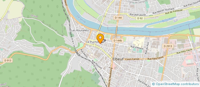 localisation de l'entreprise MONSIEUR SADEK AMAROUCHE  ELBEUF