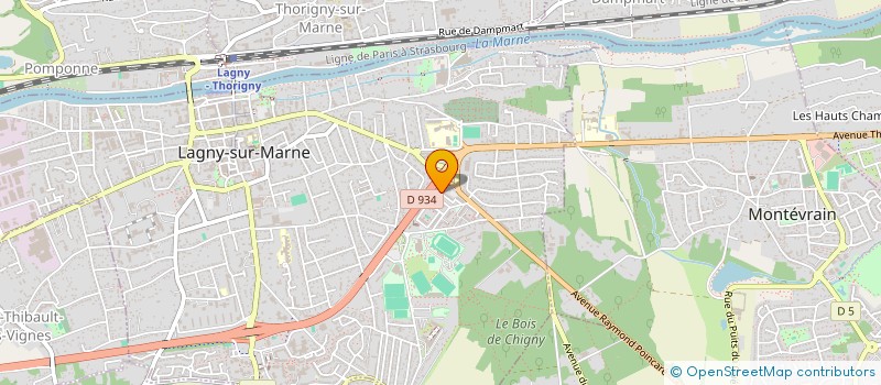 localisation de l'entreprise MONSIEUR SADEK BELAZREG  LAGNY-SUR-MARNE