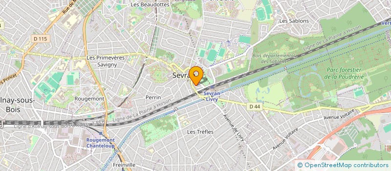 localisation de l'entreprise MONSIEUR SADEK HAMRANI à SEVRAN