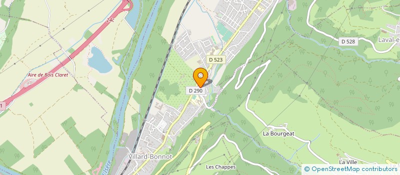 localisation de l'entreprise MONSIEUR SADEK KHAMTACHE  VILLARD-BONNOT