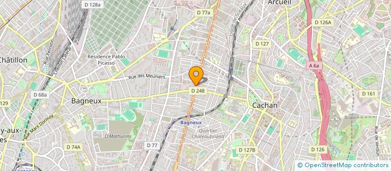 localisation de l'entreprise MONSIEUR SADEK MERDJANE à BAGNEUX