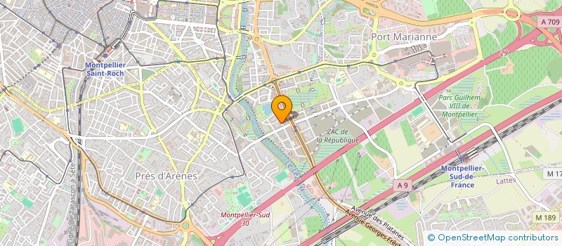 localisation de l'entreprise MONSIEUR SADEK MESTIRI  MONTPELLIER