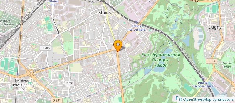 localisation de l'entreprise MONSIEUR SADEK MIRZA à STAINS