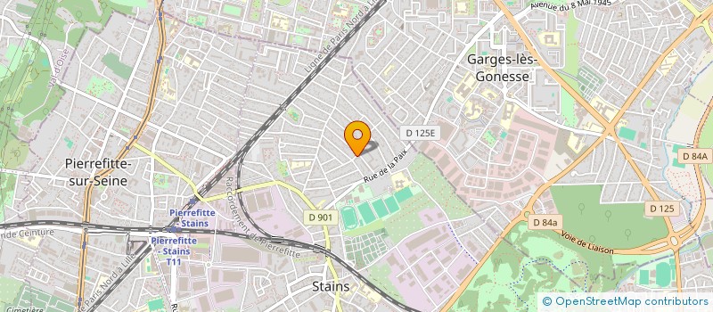 localisation de l'entreprise MONSIEUR SADEM HOCEINE BENHAMMAR à STAINS
