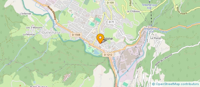 localisation de l'entreprise MONSIEUR SADETTIN BILIR à UGINE