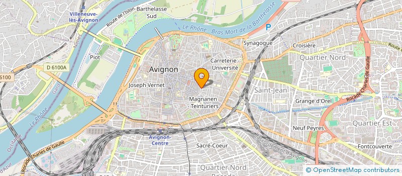 localisation de l'entreprise MONSIEUR SADI ABA SADI  AVIGNON