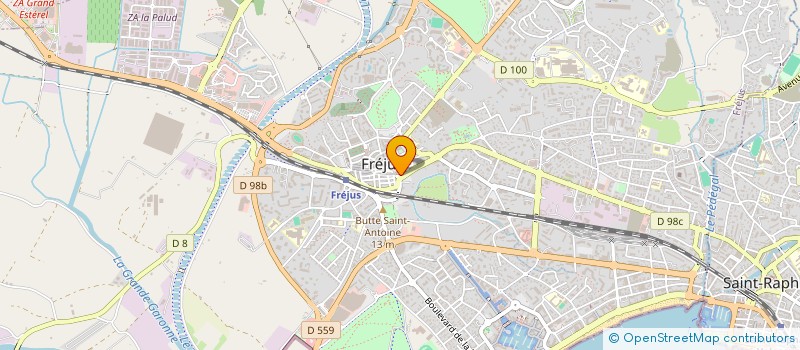 localisation de l'entreprise MONSIEUR SADI AIT KACI à FREJUS