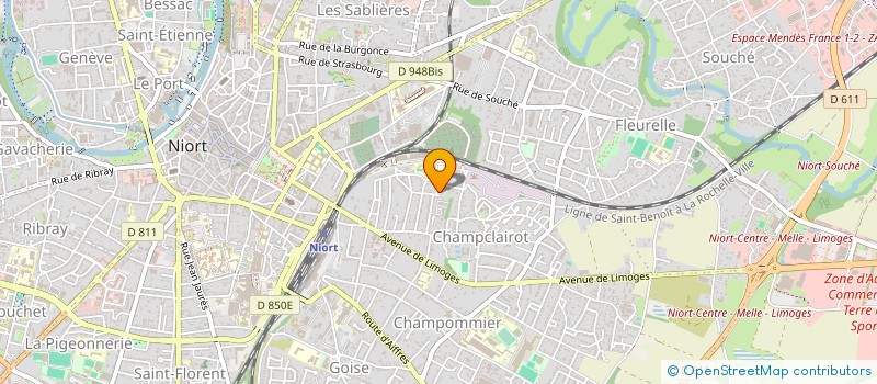 localisation de l'entreprise MONSIEUR SADI AL NUNU  NIORT