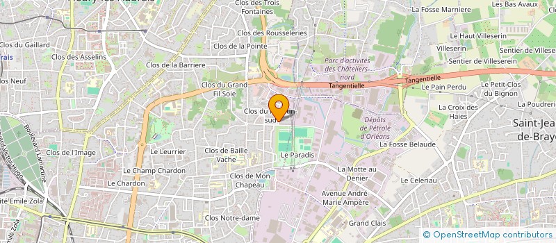 localisation de l'entreprise MONSIEUR SADI BABO à ORLEANS