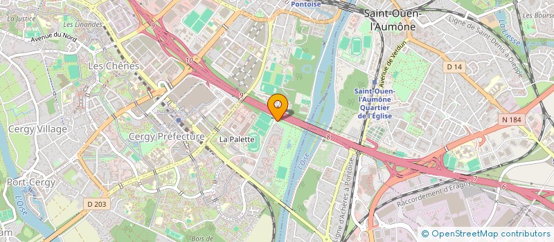 localisation de l'entreprise MONSIEUR SADI BOUALAM à PONTOISE