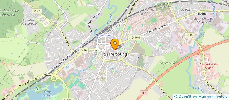 localisation de l'entreprise MONSIEUR SADI IRUOMLI  SARREBOURG