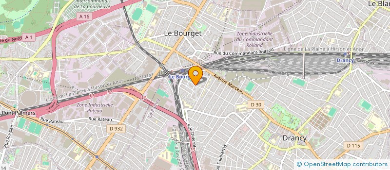 localisation de l'entreprise MONSIEUR SADI KASSAMA CISSE  DRANCY