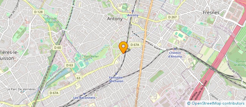 localisation de l'entreprise MONSIEUR SADI KHALFH à ANTONY