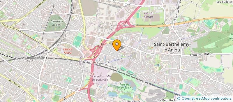 localisation de l'entreprise MONSIEUR SADI SEPET à SAINT-BARTHELEMY-D'ANJOU