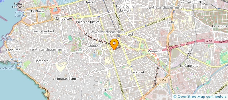 localisation de l'entreprise MONSIEUR SADI TAHA à MARSEILLE