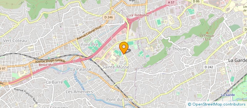 localisation de l'entreprise MONSIEUR SADIA NEGGAL à TOULON