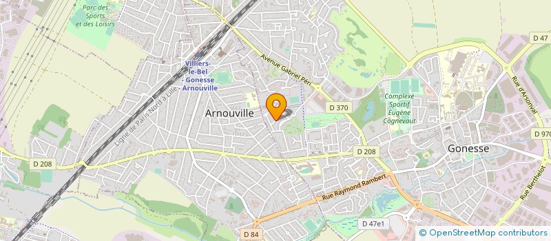 localisation de l'entreprise MONSIEUR SADIA SAMPI à GONESSE