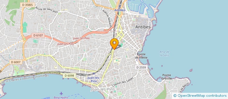 localisation de l'entreprise MONSIEUR SADIBOU DIEDHIOU à ANTIBES