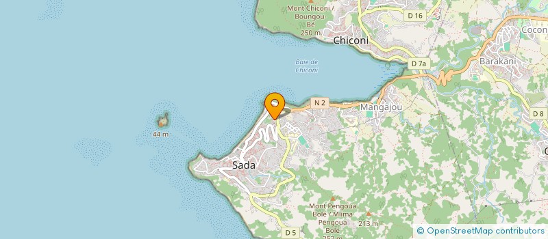 localisation de l'entreprise MONSIEUR SADIDINE DJAMRAKANI à SADA