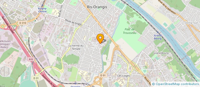 localisation de l'entreprise MONSIEUR SADIK ASLAN à RIS-ORANGIS